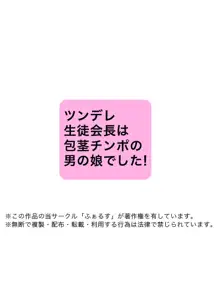 ツンデレ生徒会長は包茎チ〇ポの男の娘でした!, 日本語