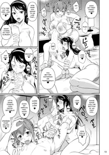 Touchuukasou-Sleeping with my Best Friend's Sisters 1-8, English