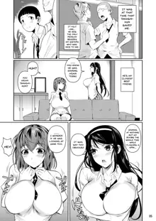 Touchuukasou-Sleeping with my Best Friend's Sisters 1-8, English