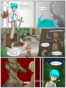 Twokinds, English