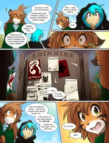 Twokinds, English