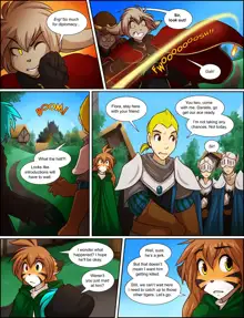 Twokinds, English