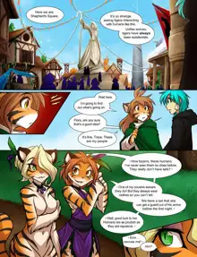 Twokinds, English