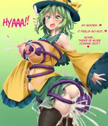 Koishi-chan tentacle summoning fun time, English