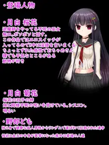 黒髪ロング美少女退魔師、淫妖な強制欲情部屋でド下品大乱交SEXしまくって永遠の肉便器に堕落録, 日本語