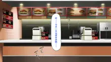 Kyonyuu Beit ni Kakomarete Yuuwaku Saretara Furin Shite mo Shouganai yo ne Burger Shop Hen, 中文