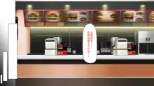 Kyonyuu Beit ni Kakomarete Yuuwaku Saretara Furin Shite mo Shouganai yo ne Burger Shop Hen, 中文