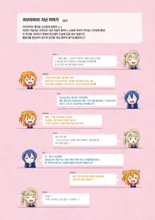 μ's School Idol Secret Diary -Honoka・Kotori・Umi- | μ's 비밀 활동일지 -호노카・코토리・우미-, 한국어