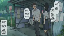 Inaka no Bus-tei nite Tougekou de Itsumo Issho ni Naru Kouhai Joshi to Amayadori  | Story About Having Sex with a Junior Girl at the Bus Stop Every Day Until Graduation Day, English