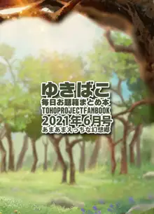 あまあまえっちな幻想郷～ゆきばこ～2021年6月号～, 日本語