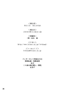 BLUE BLOOD'S vol.25, 日本語