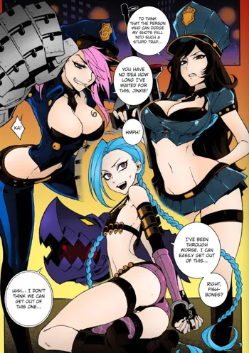 JINX Come On! Shoot Faster (League of Legends) English [Turtle.Fish.Paint (Hirame Sensei)] [[HerpaDerpMan] [Colorized] [Decensored]  TeenSpiritHentai (decensored), English