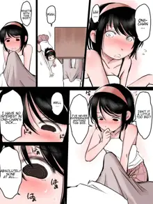 Neteru Ani no Chinko de Onaru Imouto | Little Sister Masturbating With Onii-Chan's Dick, English