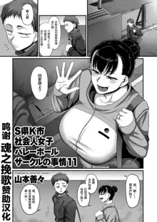 S-ken K-shi Shakaijin Joshi Volleyball Circle no Jijou Ch. 11, 中文