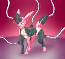 Cynthia → Umbreon Rubber Doll Kaizou, 中文