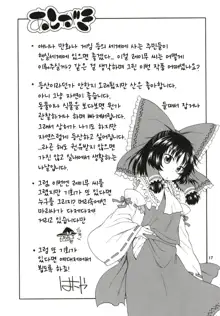 Touhou Meiko ~Reimu Hen~ | 동방미입 ~레이무 편~, 한국어