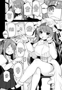 Dosukebe Pet no Patchouli to Gachihame Honki Koubi Shichaimashita, English