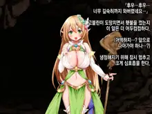 Ero Trap Dungeon de Tsukamatta Bakunyuu Elf o Hirottara, Natsukaremashite | 던전의 에로트랩에 붙잡힌 폭유 엘프를 주웠더니, 나를 떠나지 않는다, 한국어