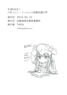 Yareru! Patchouli knowledge, 日本語