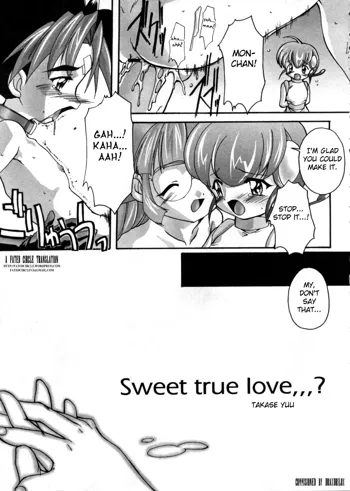 Sweet true love...?, English