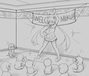 Futa Miku at Kindergarten, 日本語