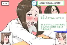 「お尻カフェ」にようこそ!, 日本語