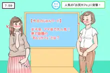 「お尻カフェ」にようこそ!, 日本語