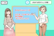 「お尻カフェ」にようこそ!, 日本語