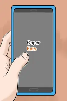 「OoperEats」～おパイが吸いたい?気軽に注文～, 日本語