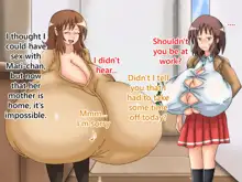 Oyako Chounyuu-don! Kikakugai no Oppai o Motsu Kanojo to, Joushiki Hazure no Oppai o Motsu Kanojo no Mama. | Mother Daughter Super Boobs Bowl - The Girlfriend with Giant Boobs and the Mother with Super Boobs, English