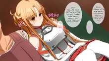 Kedakaki Bishoujo Kishi Sennou Namahame |  Hypotizing the Beautiful Knight Asuna, English