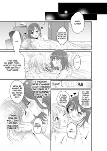 Osananajimi wa Nikushoku-kei!? Kyou kara Shinchousa Yuri-ple | My Childhood Friend's a Go-Getter!? Our Height Gap Yuri Couple Story (decensored), English