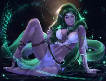 Tyrande with Snake, 日本語