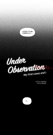 Under Observation: My First Loves and I, English