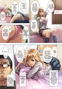 Namaiki Gyaru na Imouto wa Kimoota Anichin de Kousei Shimashita | A Cheeky Gyaru Schoolgirl Gets Reformed By Her Otaku Older Brother's Cock, English