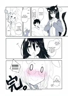 Mimi to Shippo to Irodori no Aru Icha Love Sex, English