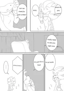 Amy Rose hentai comic, English