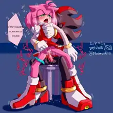 Amy Rose hentai comic, English