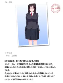 モブ地味娘コキ捨てレポート, 日本語