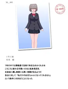 モブ地味娘コキ捨てレポート, 日本語