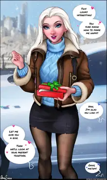 X-Mas Present For Elsa, English