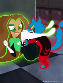 Dex-Starr x Green Lantern/Jessica Cruz DC Superhero Girls, 日本語