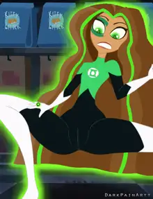 Dex-Starr x Green Lantern/Jessica Cruz DC Superhero Girls, 日本語