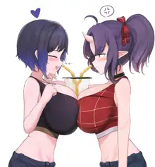 🥤(?) 💜💙, 日本語