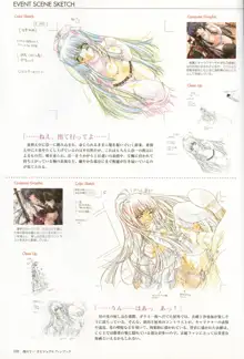 Kao no Nai Tsuki Visual Fanbook, 日本語