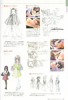 Kao no Nai Tsuki Visual Fanbook, 日本語