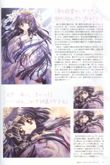 Kao no Nai Tsuki Visual Fanbook, 日本語