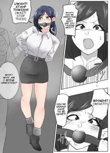 Mikasagi goes to a prison visit!, English