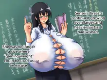 The Teacher with Swelling Breasts and the Student with a Huge Cock, English