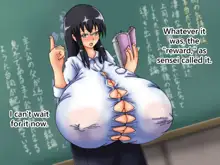 The Teacher with Swelling Breasts and the Student with a Huge Cock, English